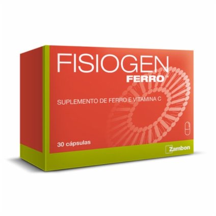 FISIOGEN FERRO 30 CAPSULAS