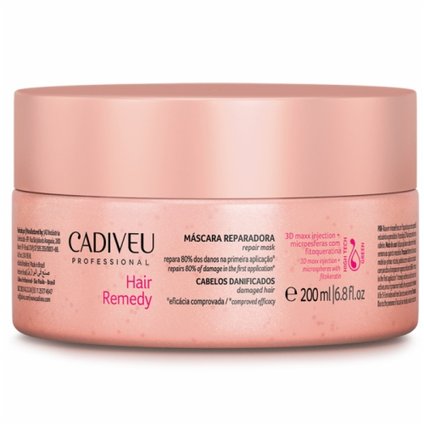 MÁSCARA DE TRATAMENTO CADIVEU HAIR REMEDY 200ML