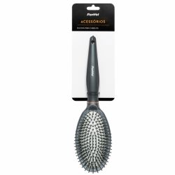 Escova Para Cabelos Panvel Acessórios Oval Silver