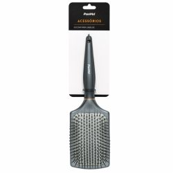 Escova Para Cabelos Panvel Acessórios  Raquete Silver