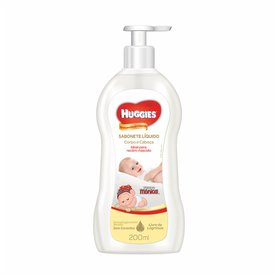 SABONETE LÍQUIDO HUGGIES PRIMEIROS 100 DIAS 200ML