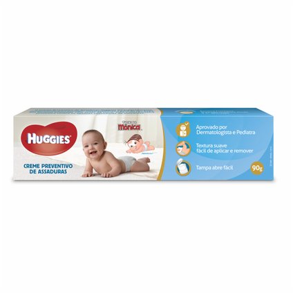 CREME PREVENTIVO DE ASSADURAS HUGGIES TURMA DA MONICA REGULAR 90G