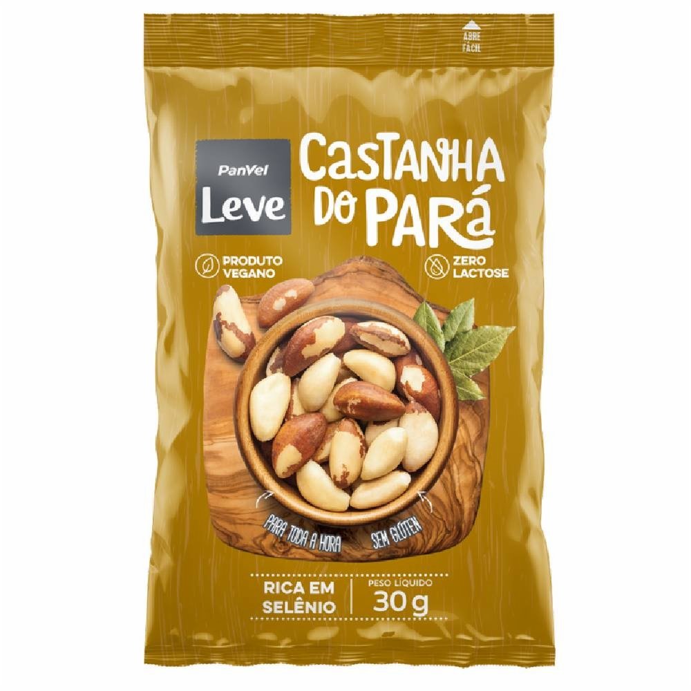 CASTANHA DO PARÁ PANVEL LEVE 30G
