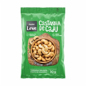 CASTANHA DE CAJU PANVEL LEVE 30G