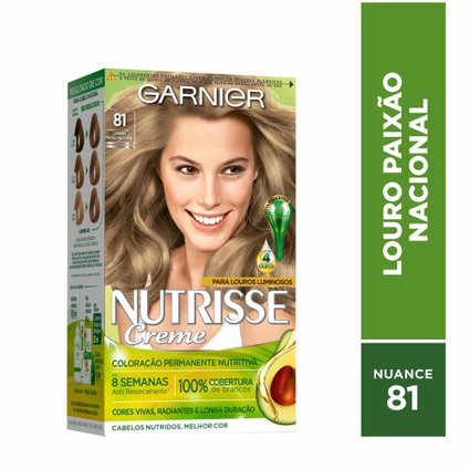 TINTURA GARNIER NUTRISSE 81 LOURO PAIXÃO NACIONAL
