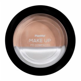 PÓ COMPACTO PANVEL MAKE UP BEGE EXTRA CLARO
