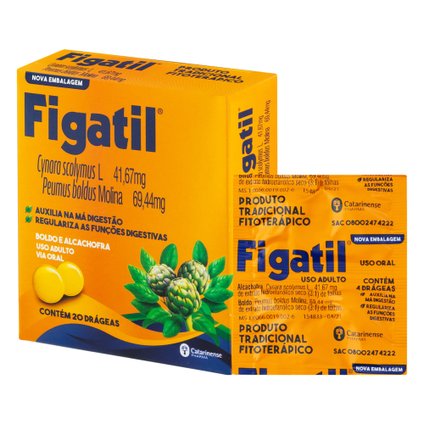 FIGATIL COM 20 DRÁGEAS