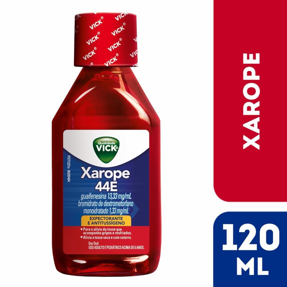 Vick Xarope 44e 120ml - PanVel Farmácias