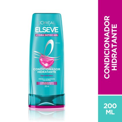 CONDICIONADOR ELSEVE HYDRA DETOX ANTIOLEOSIDADE 200ML