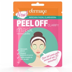 MÁSCARA FACIAL DERMAGE PEEL OFF CLARIFY 10G