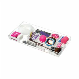 ORGANIZADOR MAQUIAGEM RICCA 10 DIV 3X34X17