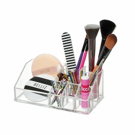 ORGANIZADOR MAQUIAGEM RICCA 9 DIV 6,5X17X9