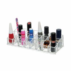 Organizador Maquiagem Ricca 24 Div 5x22x8,5