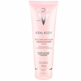 GEL CREME VICHY IDEAL BODY ANTI IDADE PESCOÇO, COLO E MÃOS FPS20 100G