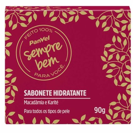 SABONETE HIDRATANTE PANVEL SEMPRE BEM MACADÂMIA 90G