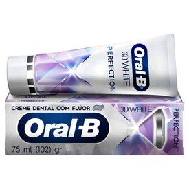 PASTA DE DENTE ORAL-B 3D WHITE PERFECTION 1 UNIDADE 102 G
