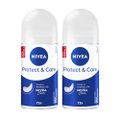 KIT DESODORANTE NIVEA ROLL ON PROTECT CARE COM 50% DE DESCONTO NA SEGUNDA UNIDADE