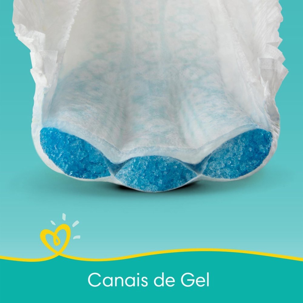 FRALDA PAMPERS CONFORT SEC MEGA P COM 50 UNIDADES