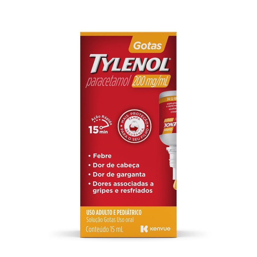 Tylenol Gotas: como usar e quais as contraindicações