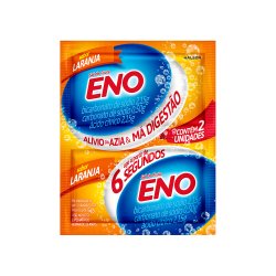 Sal De Fruta Eno Laranja, Alívio Rápido Da Azia 2 Envelopes Com 5g Cada