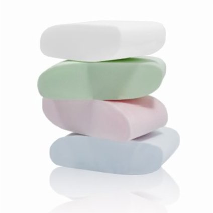 ESPONJAS FACIAIS OCÉANE 4 STRIP SPONGE 4 UNIDADES
