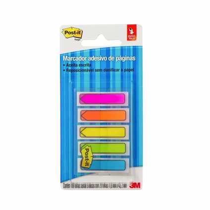 MARCADORES PAG POST-IT 3M NEON 100F