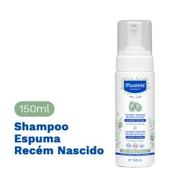 Shampoo Espuma Recem Nascido Mustela 150ml