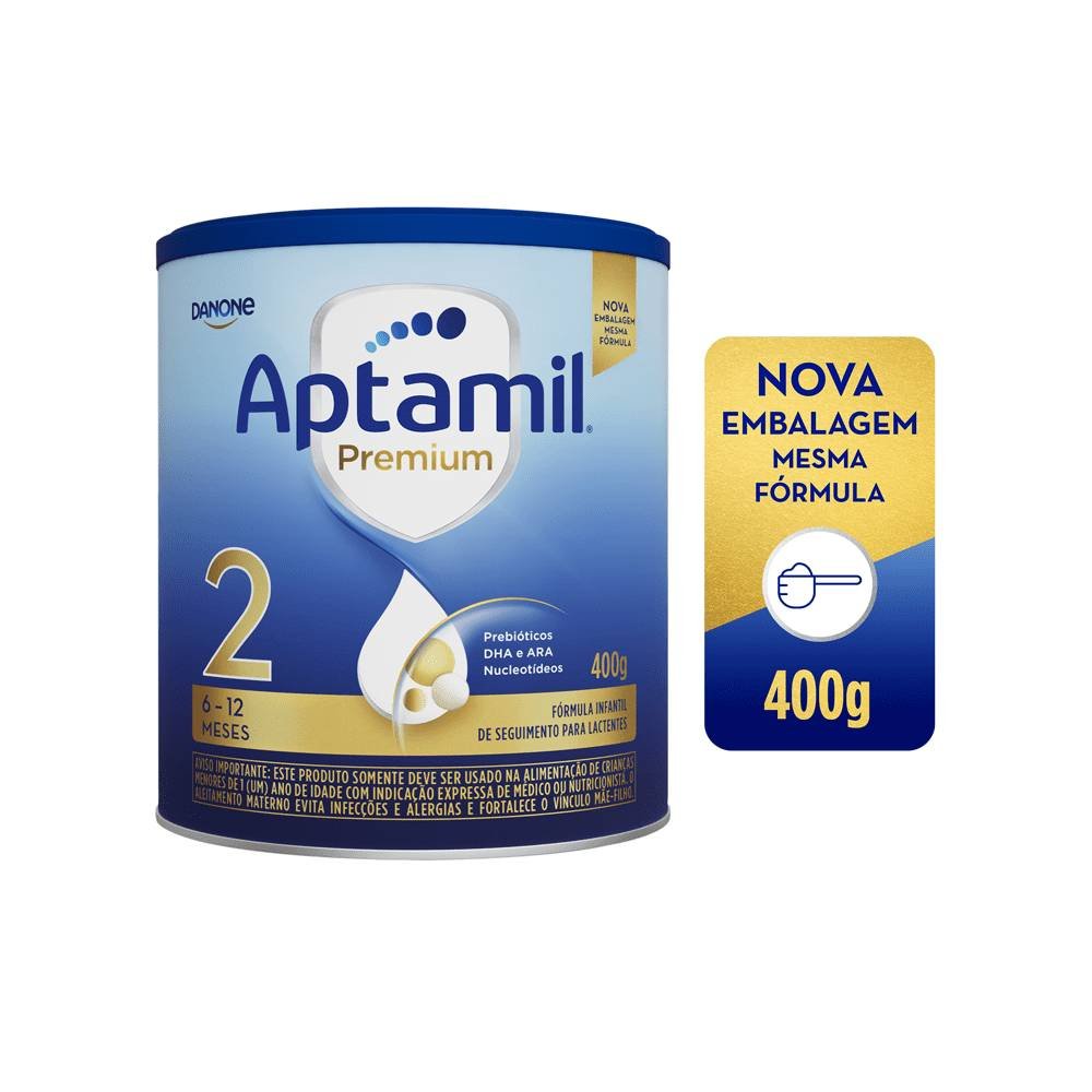 Fórmula Infantil Aptamil Premium 2 400g Panvel Farmácias