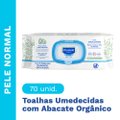 TOALHAS UMEDECIDAS PARA PELE NORMAL MUSTELA COM 70 UNIDADES