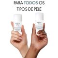 DESODORANTE ANTITRANSPIRANTE ROLL-ON VICHY DEO 48H PARA PELE SENSÍVEL SEM PERFUME 50ML