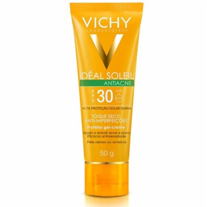 PROTETOR SOLAR VICHY IDEAL SOLEIL ANTIACNE FPS30 50G