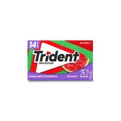 Goma De Mascar Trident Melancia 14 Unidades