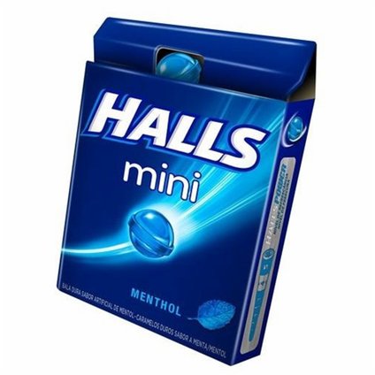 HALLS MINI MENTHOL 15G