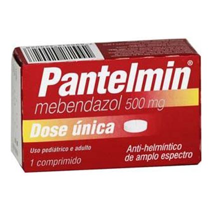 Pantelmin 500mg 1 Comprimido
