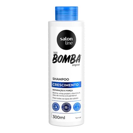 SHAMPOO SALON LINE S.O.S BOMBA 300ML