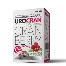 UROCRAN CRANBERRY 500MG 30 CÁPSULAS