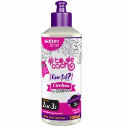 Creme Para Pentear Salon Line #todecacho Dos Sonhos 300ml