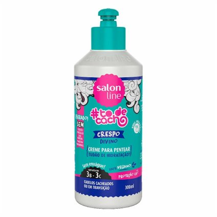 CREME PARA PENTEAR SALON LINE #TODECACHO CRESPO DIVINO 300ML