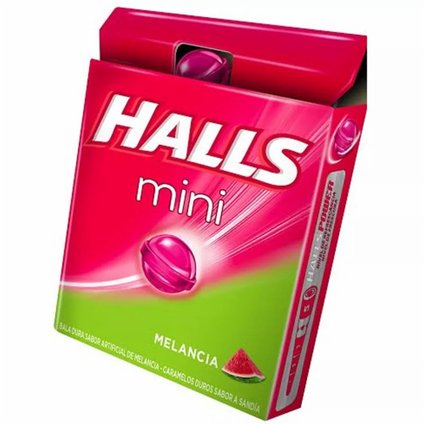 HALLS MINI MELANCIA 15G