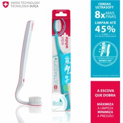 Escova Dental Edel+white Flosserbrush Ultrasoft