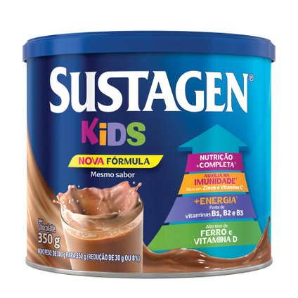 COMPLEMENTO ALIMENTAR SUSTAGEN KIDS SABOR CHOCOLATE 350G