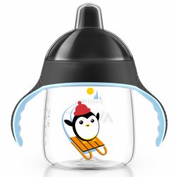 Copo Avent Pinguim Preto 260ml