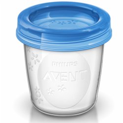 Copo Para Armazenamento De Leite Materno Avent Com 10 Unidades