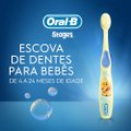 ESCOVA DENTAL INFANTIL ORAL-B STAGES 1 EXTRA MACIA 4 A 24 MESES