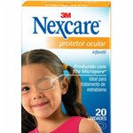 Protetor Ocular Nexcare Infantil Com 20 Unidades