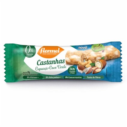BARRA CASTANHA CUPUAÇU + COCO ZERO FLORMEL 27G