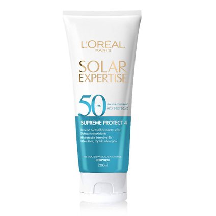 PROTETOR SOLAR CORPORAL L'ORÉAL PARIS SOLAR EXPERTISE SUPREME PROTECT 4 FPS 50 200ML