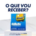 CARGA PARA APARELHO DE BARBEAR GILLETTE PROSHIELD 2 UNIDADES