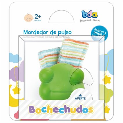 MORDEDOR E CHOCALHO DE PULSO BDA BOCHECHUDOS SORT COM 1