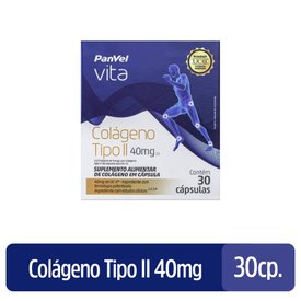COLÁGENO TIPO II PANVEL VITA 30 CÁPSULAS